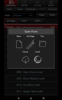 AX-Edge Editor android App screenshot 0